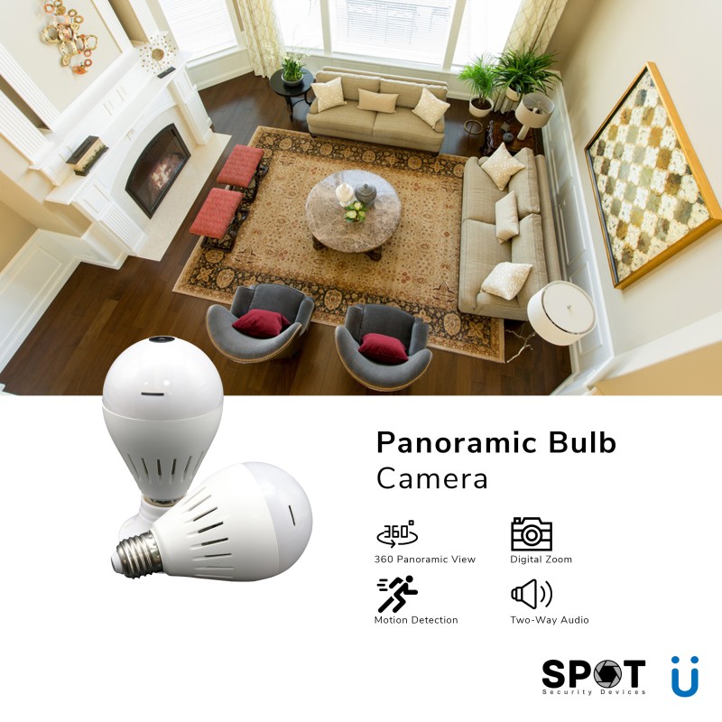 SPOT Bulb Panoramic 960P Camera