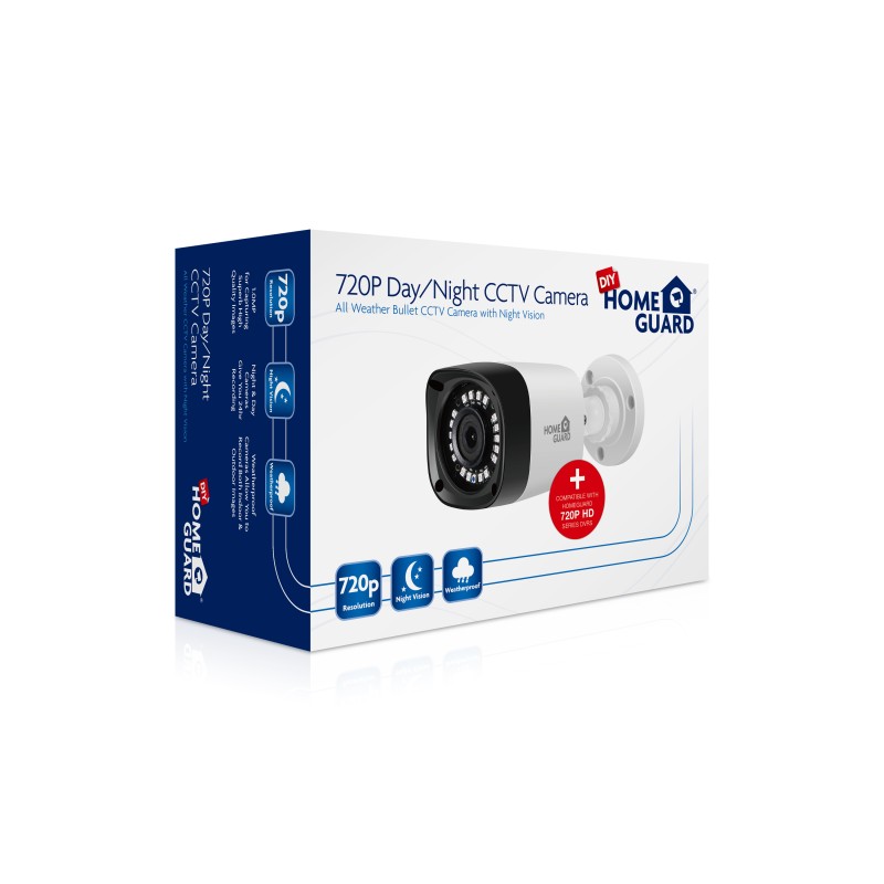 720P Day/Night - All Weather CCTV Camera w/ Night Vision